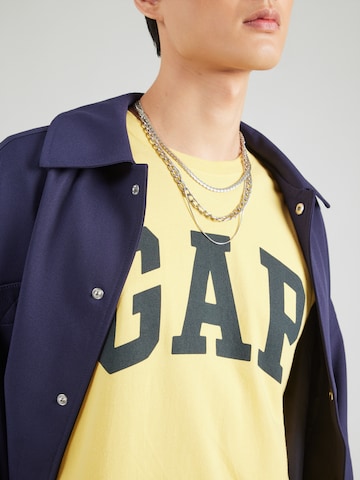 Maglietta 'EVERYDAY' di GAP in giallo