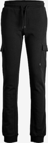 Jack & Jones Junior Tapered Pants in Black: front