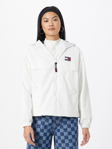 Tommy Jeans Between-season jacket 'Chicago' in White: front