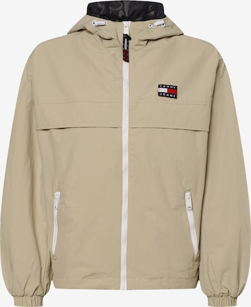 Tommy Jeans Tussenjas 'Chicago' in Beige: voorkant