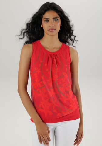 Aniston SELECTED Bluse in Rot: Vorderseite