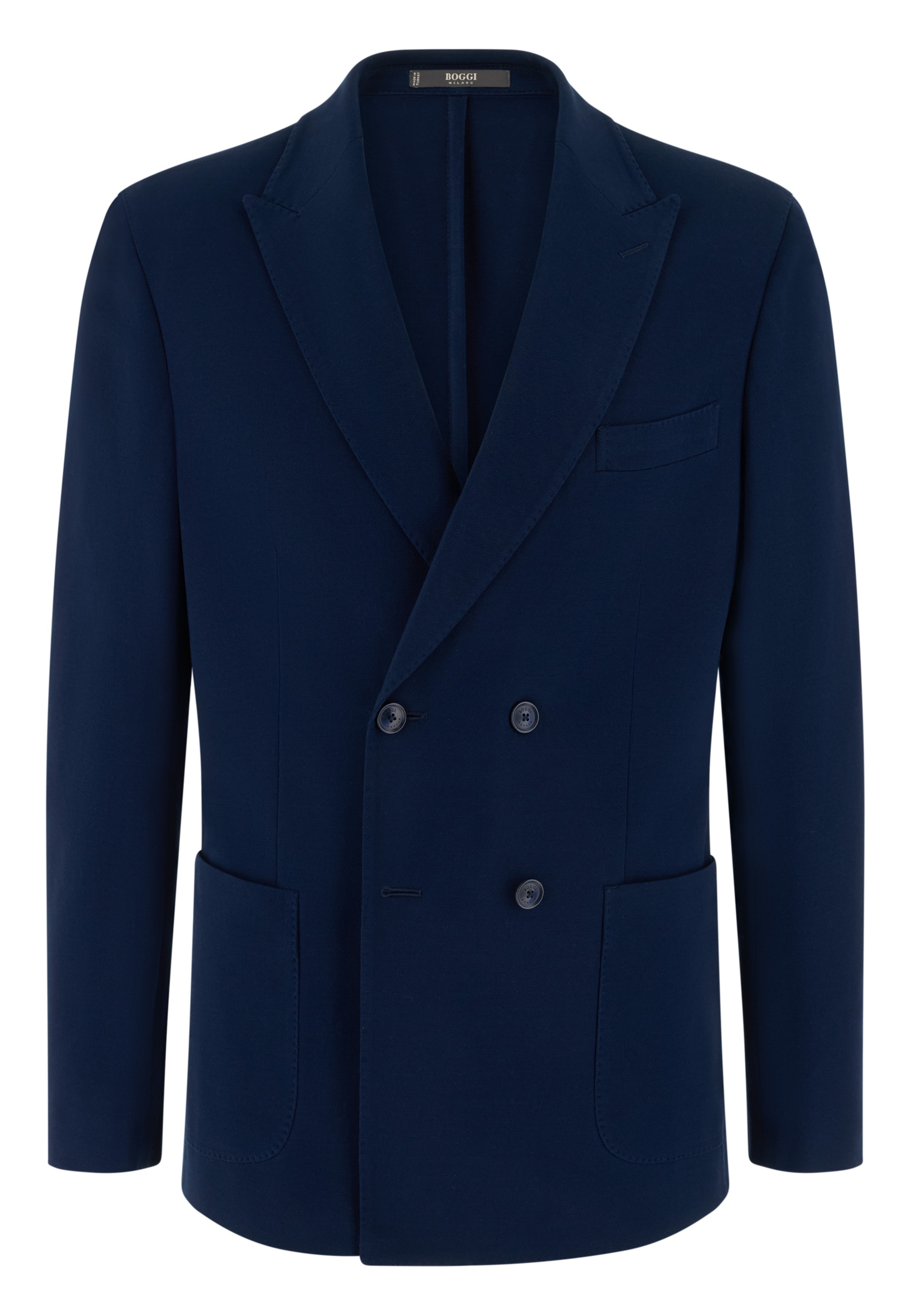 Boggi Milano Regular fit Blazer in Blue: front