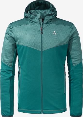 Veste en polaire fonctionnelle ' Svardalen ' Schöffel en vert : devant