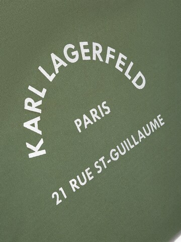 Karl Lagerfeld "Чанта тип ""Shopper""" 'Rue St-Guillaume' в зелено