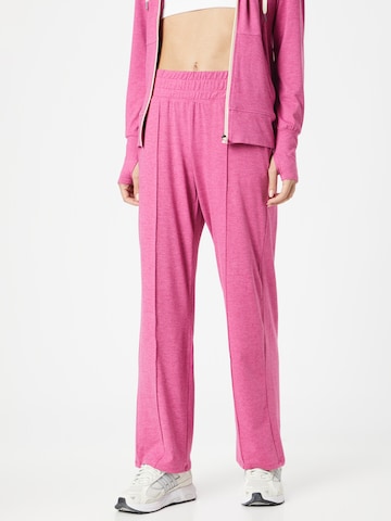 Regular Pantalon de sport 'JOSIE' Marika en rose : devant