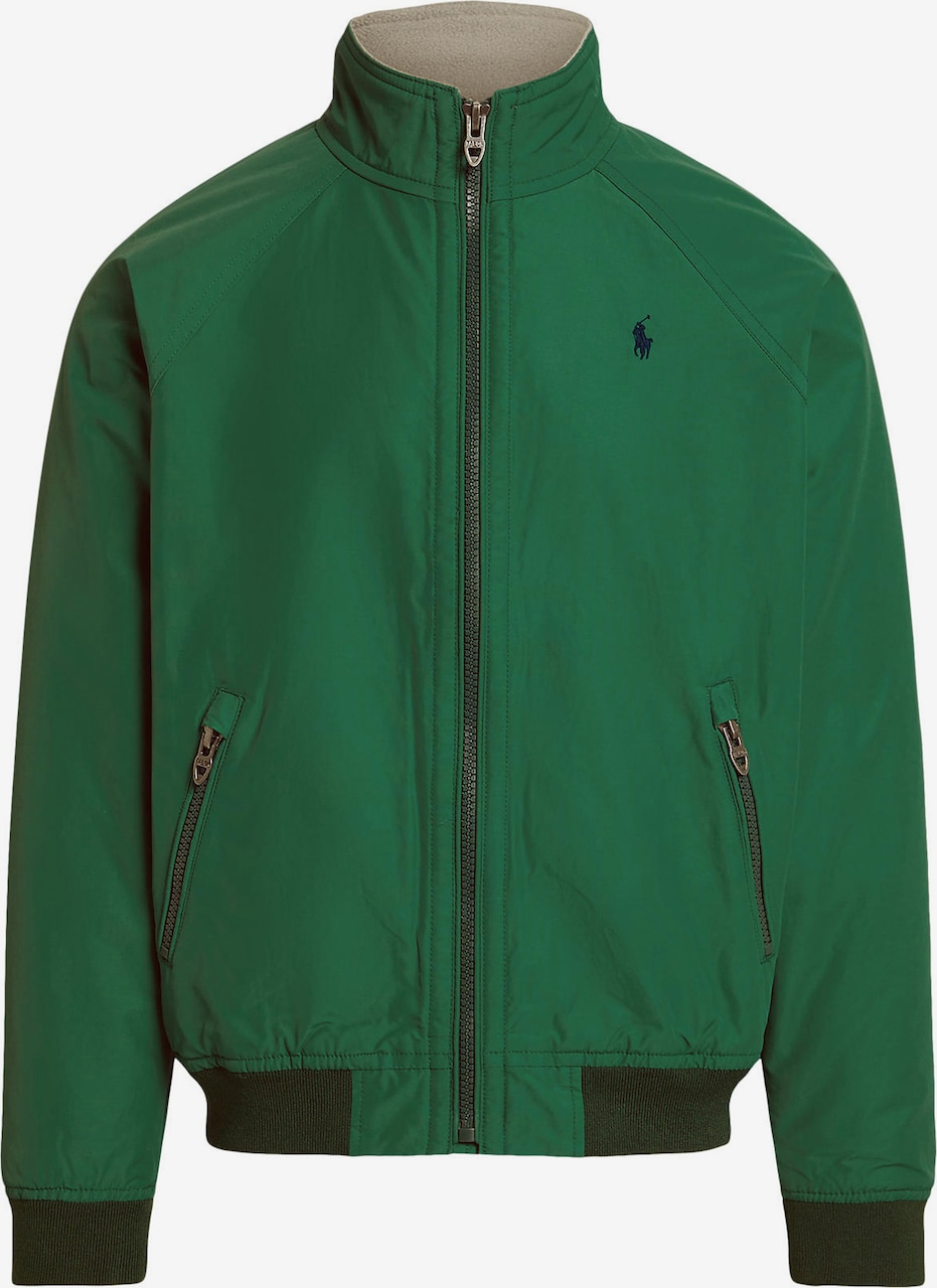 Geacă de primăvară-toamnă de la Polo Ralph Lauren pe verde: față