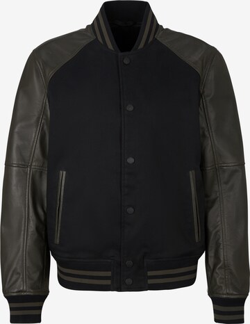 STRELLSON Between-Season Jacket 'Broidery' in Black: front