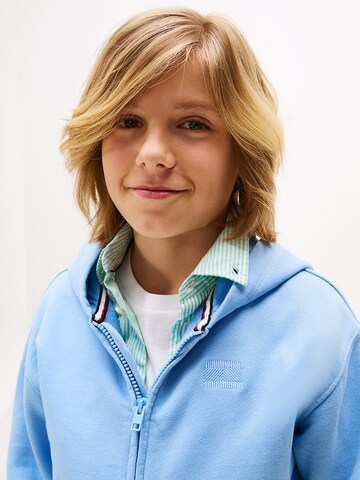 TOMMY HILFIGER Sweatvest in Blauw