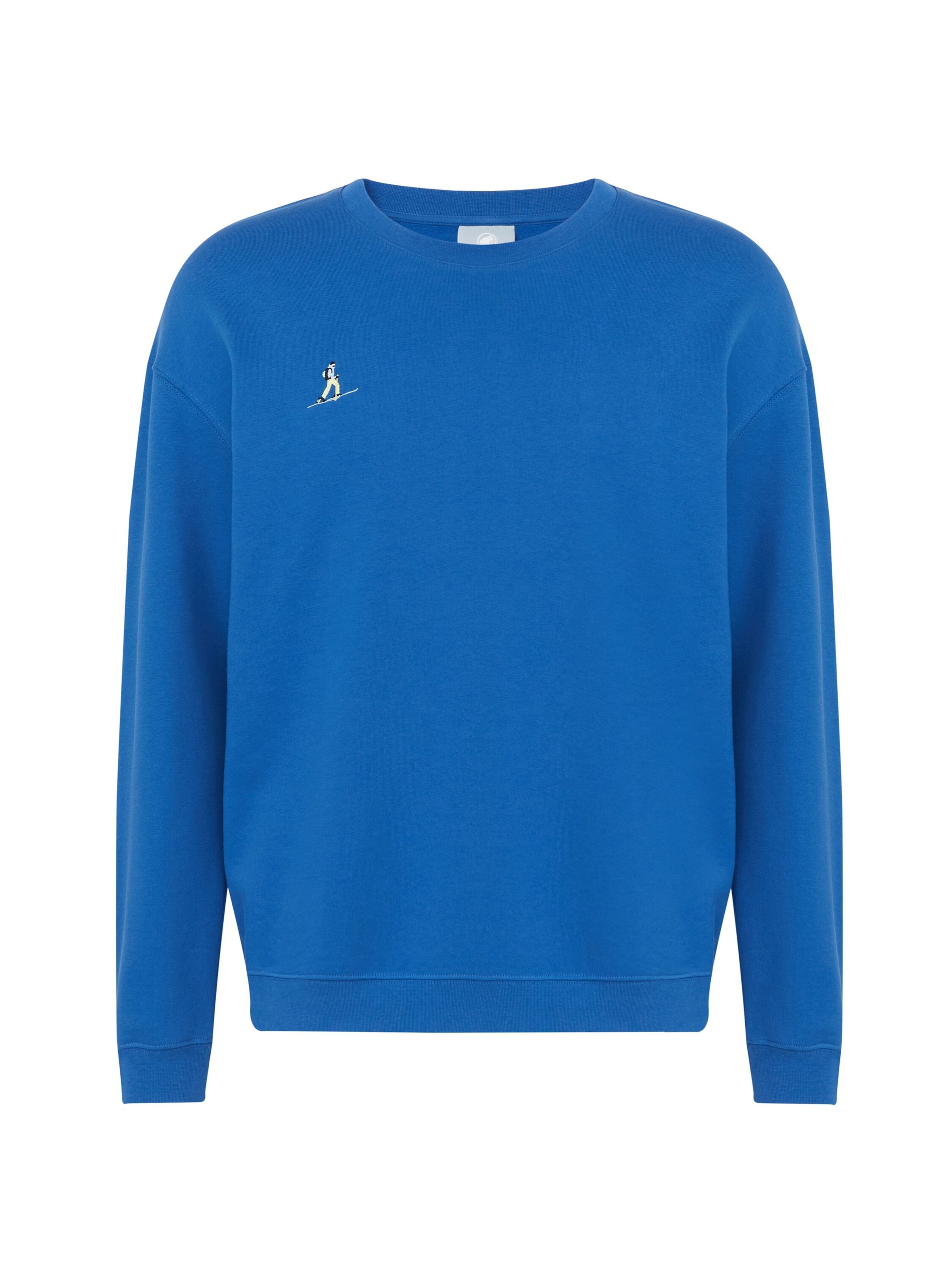 MAMMUT Pullover in S in azur / hellgelb / schwarz, Produktansicht