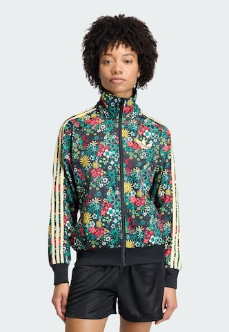 ADIDAS ORIGINALS Jopa na zadrgo 'Firebird' | črna barva: sprednja stran