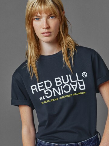 Red Bull Racing x Pepe Jeans Shirt in Blauw