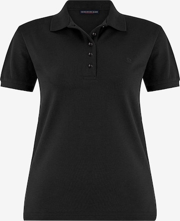 Tricou 'Belvue' de la Giorgio di Mare pe negru: față