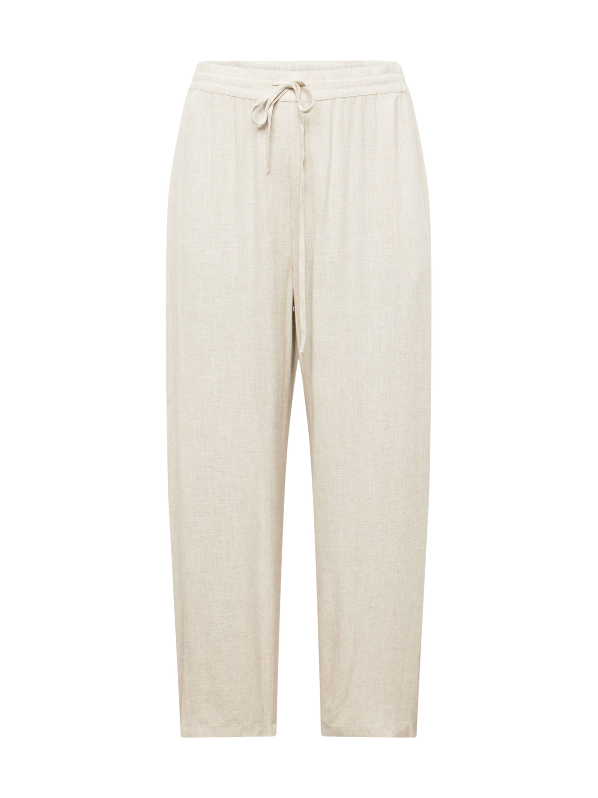 Noisy May Curve Loose fit Pants 'LEILANI' in Beige: front