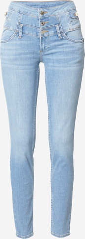 Liu Jo Skinny Jeans 'RAMPY' in Blauw: voorkant