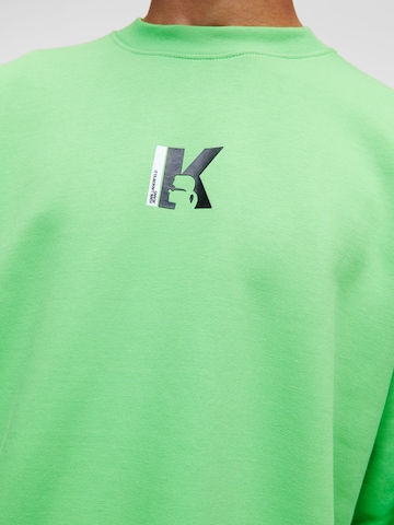 KARL LAGERFELD JEANS Majica | zelena barva