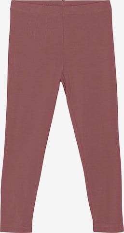 Leggings MINYMO en violet : devant