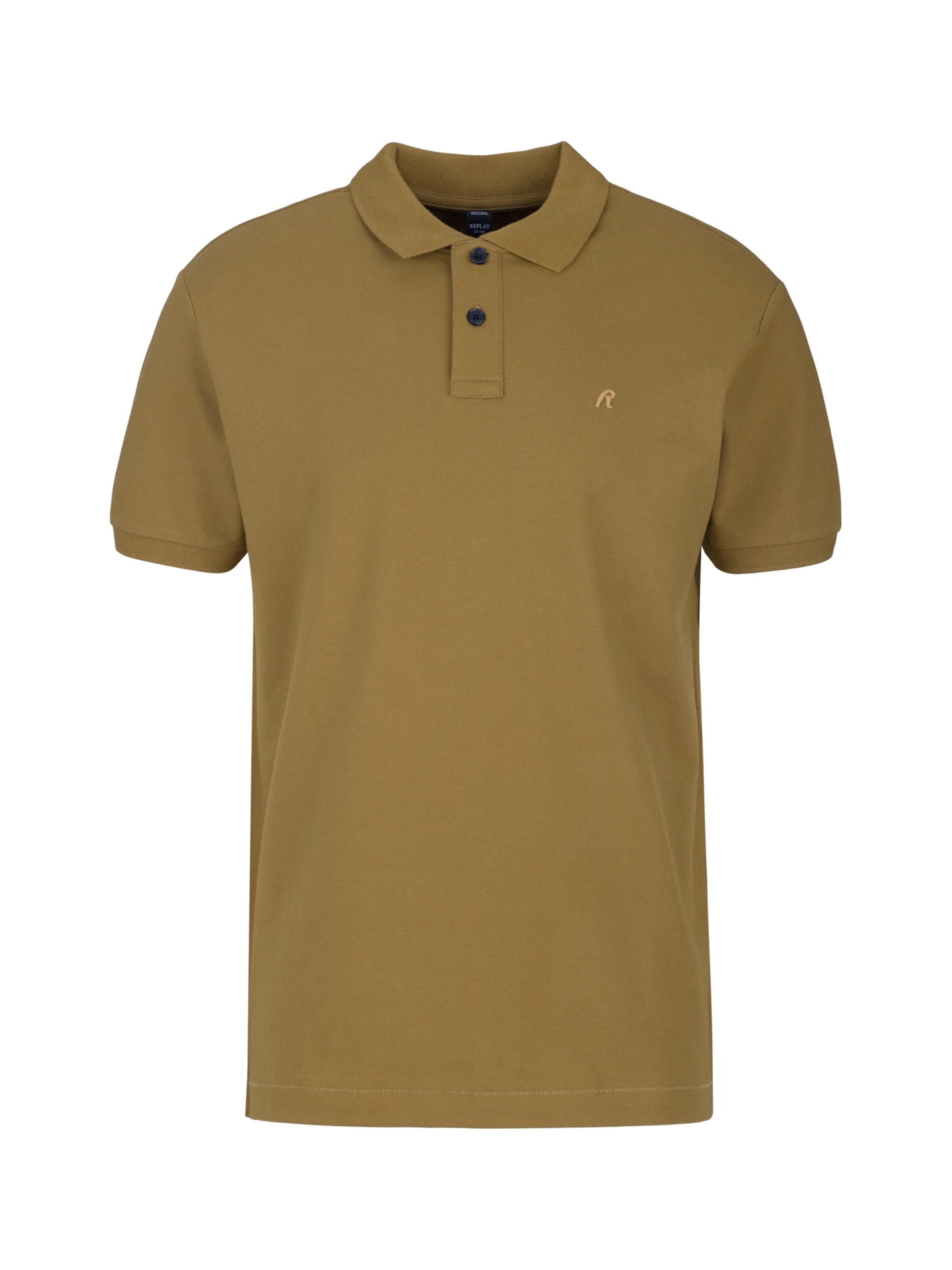 REPLAY Shirt in de kleur Camel, Productweergave