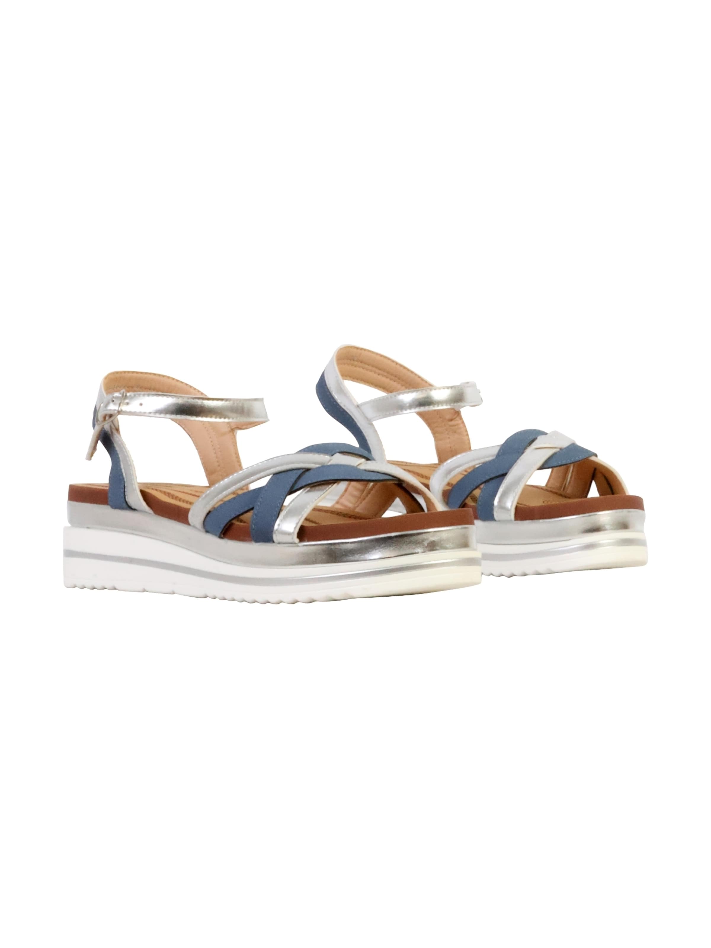 The Divine Factory Sandal in Blue