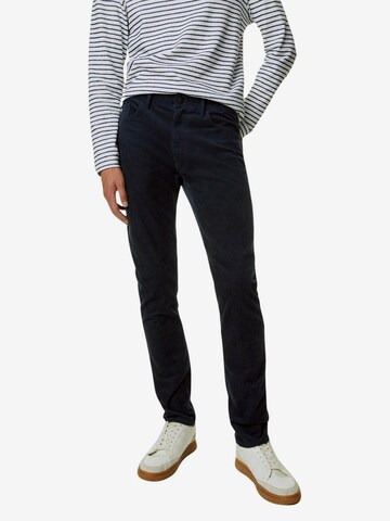 Marks & Spencer Slim fit Pants in Blue: front