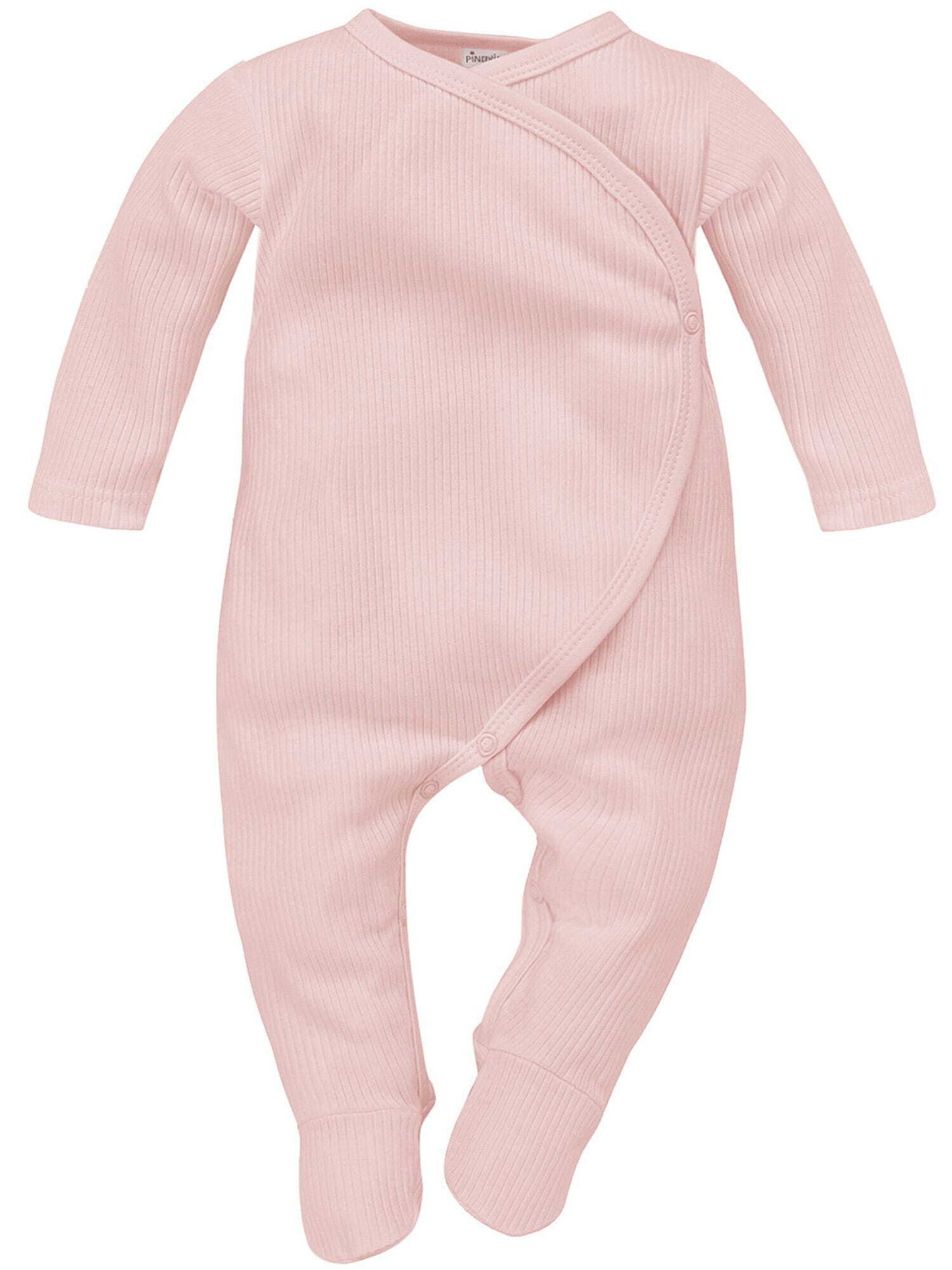 Pinokio Strampler in Pink: Vorderseite