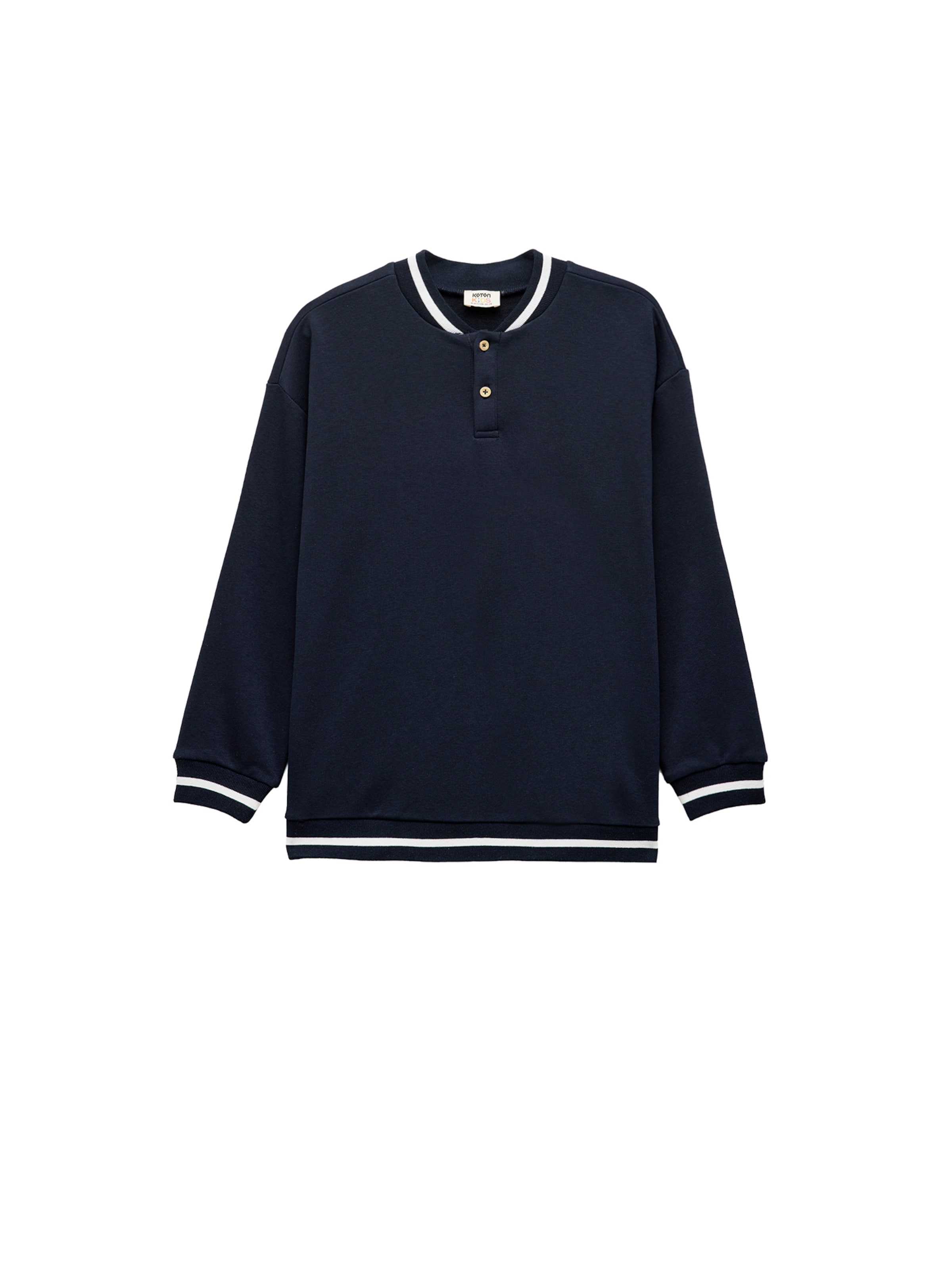 Koton Sweatshirt in Blue: front