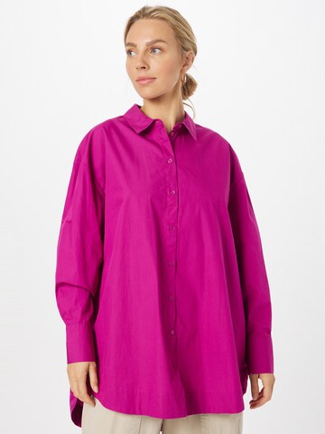 VERO MODA Blouse 'BIANCA' in Roze: voorkant