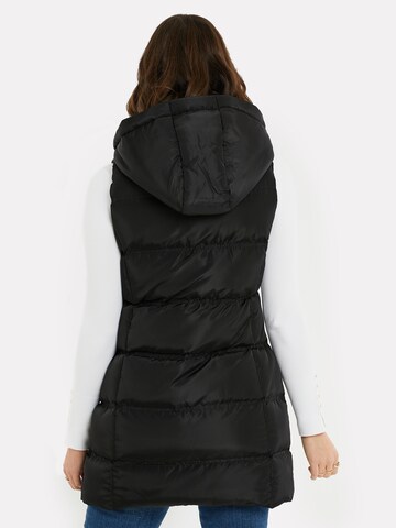 Gilet 'Vinyard' Threadbare en noir