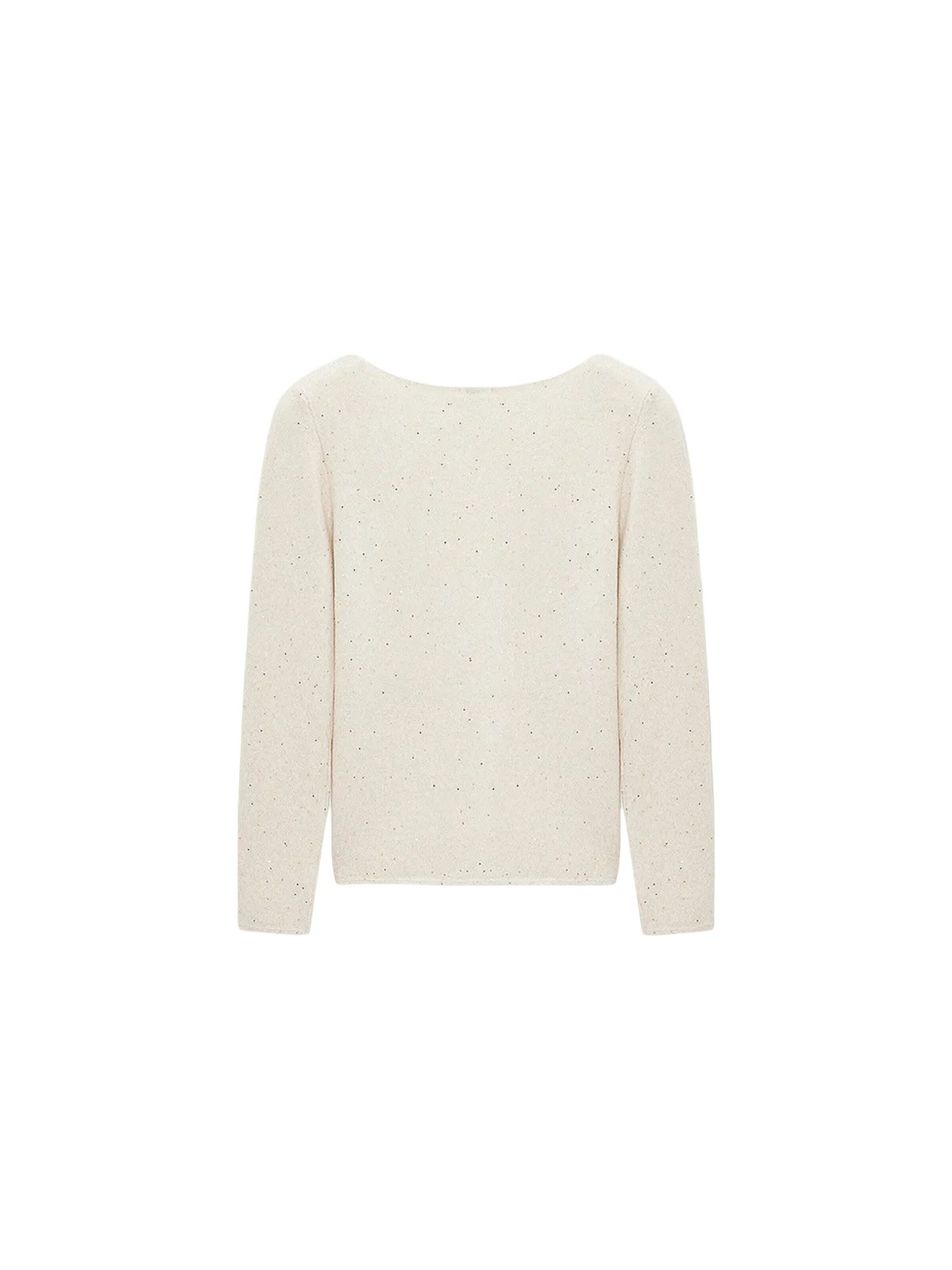 Pull-over 'Pullover' Dilvin en blanc
