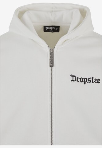 Dropsize Zip-Up Hoodie in White