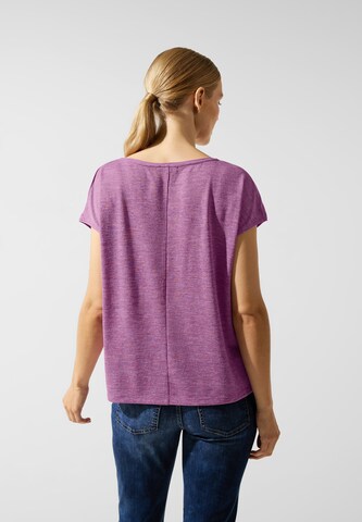 STREET ONE T-Shirt in Lila