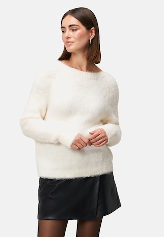 Pull-over zero en blanc : devant
