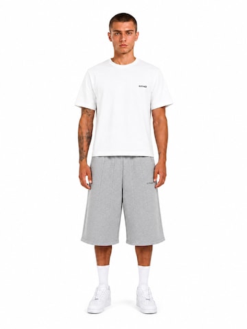 4thD Shirt 'Slim Fit Tee - White' in White