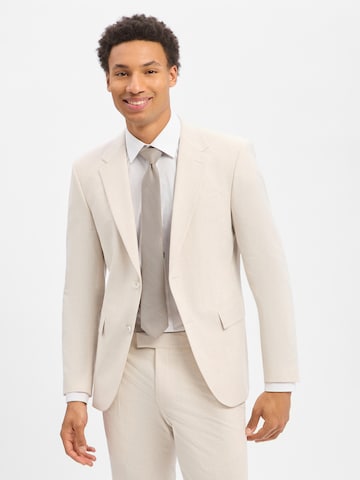 Coupe slim Veste de costume 'Aidan' STRELLSON en beige : devant