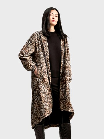 Manteau mi-saison Lola Casademunt en marron : devant