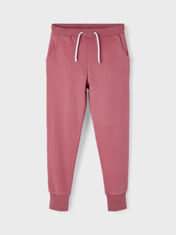 NAME IT Tapered Trousers 'Lena' in Pink