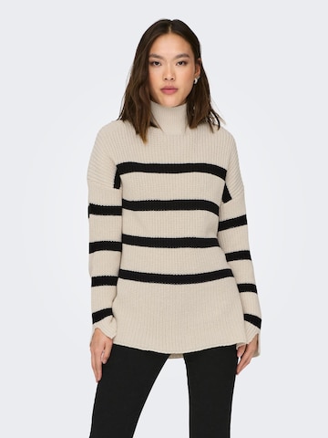 Pull-over 'Bella' ONLY en beige : devant