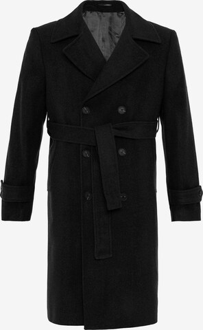 Antioch Přechodný kabát – černá: přední strana