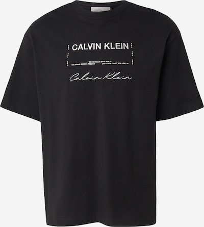Calvin Klein Jeans Majica veličine XS u crna / bijela, Pregled proizvoda