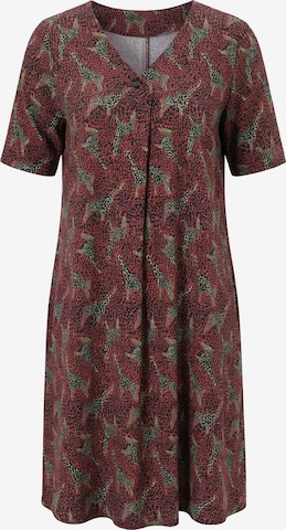 Ulla Popken Dress in Red: front