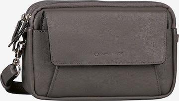 TOM TAILOR Schoudertas 'Tilly' in Grijs: voorkant