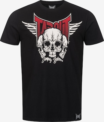 Tapout Koszulka 'Hamlines' w kolorze czarny: przód