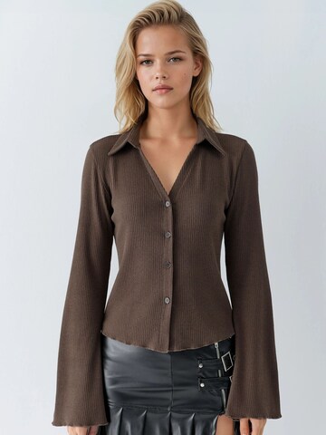 Camicia da donna di Hiccup in marrone