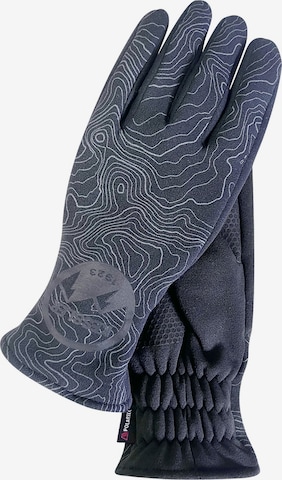 KESSLER Full finger gloves in Blue: front
