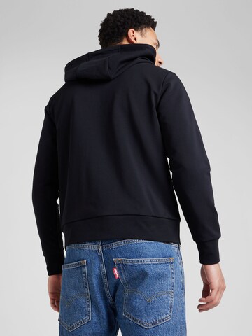 Hackett London - Sudadera con cremallera 'ESSENTIAL' en negro