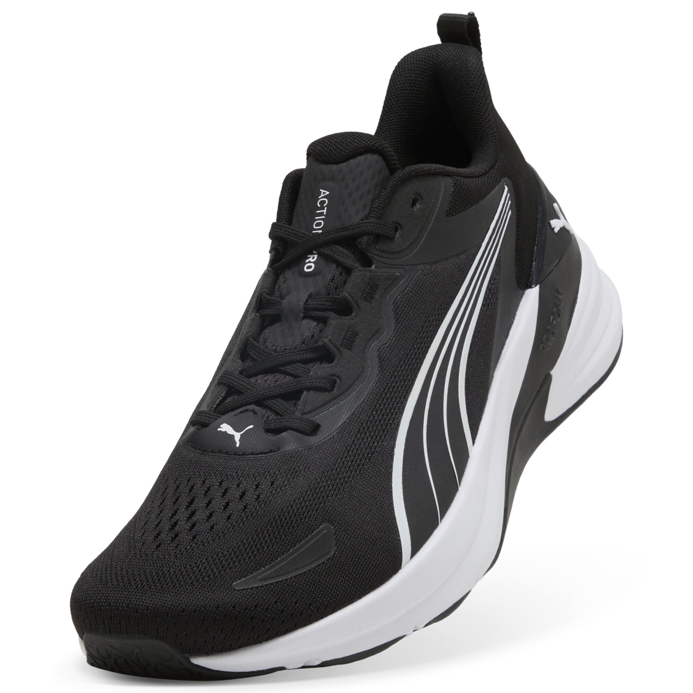 PUMA Sportschoen 'Action Pro' in Zwart