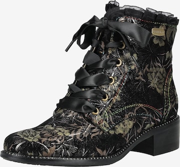 Bottines à lacets Laura Vita en bronze : devant