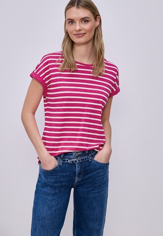 STREET ONE Shirt in Pink: front
