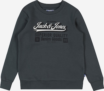 Jack & Jones Junior Sweatshirt in Blau: Vorderseite