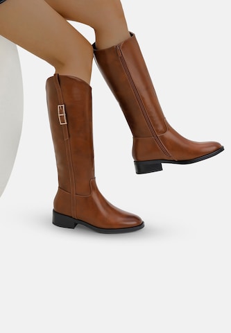 Stivale di Elara in marrone
