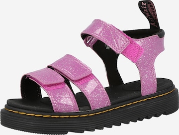 Dr. Martens Sandals & Slippers in Pink: front